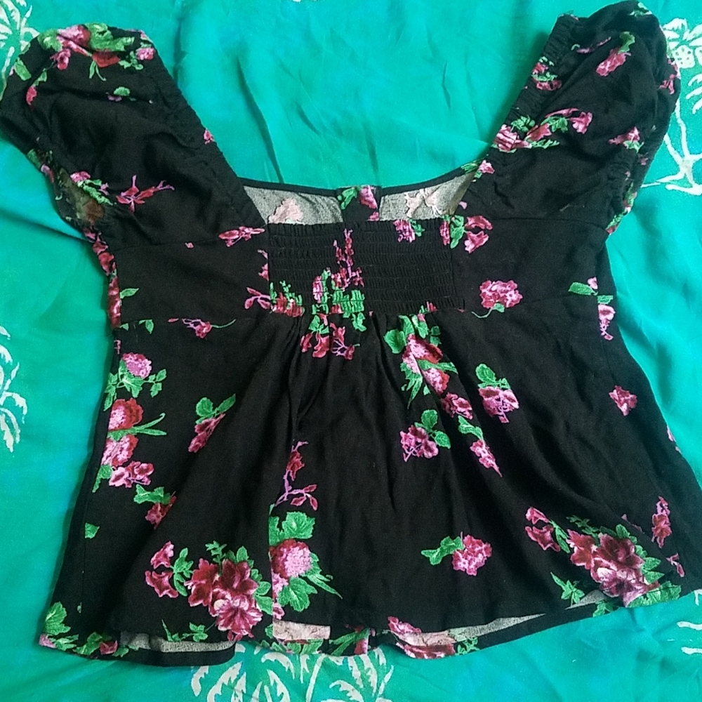 Free People printed blouse - Picture 2 of 3